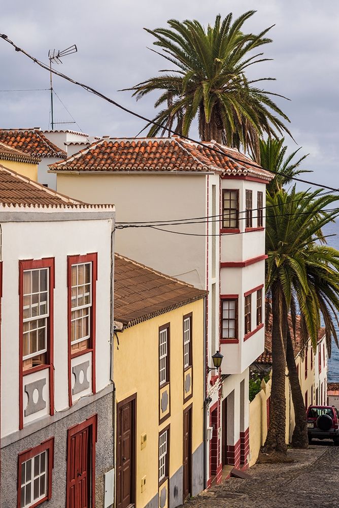 Canary Islands-La Palma Island-San Andres-village buildings